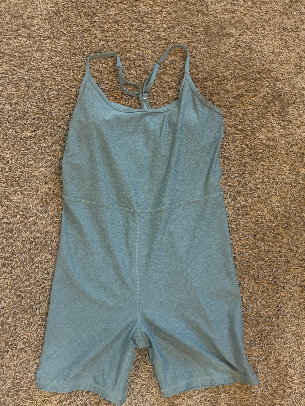 Old Navy Dusty Blue Tank Romper Jumpsuit